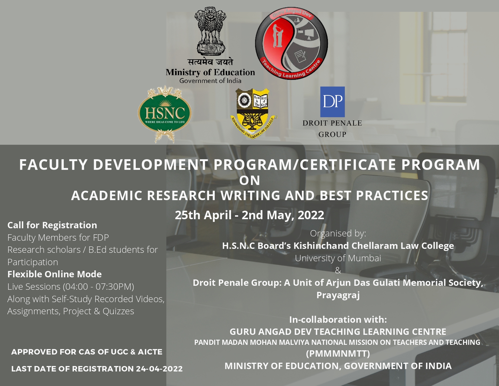 Course Image OFDP-81: ACADEMIC RESEARCH WRITING AND BEST PRACTICES