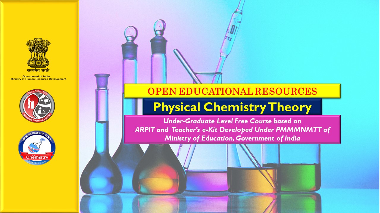 Course Image UG OER : PHYSICAL CHEMISTRY THEORY 