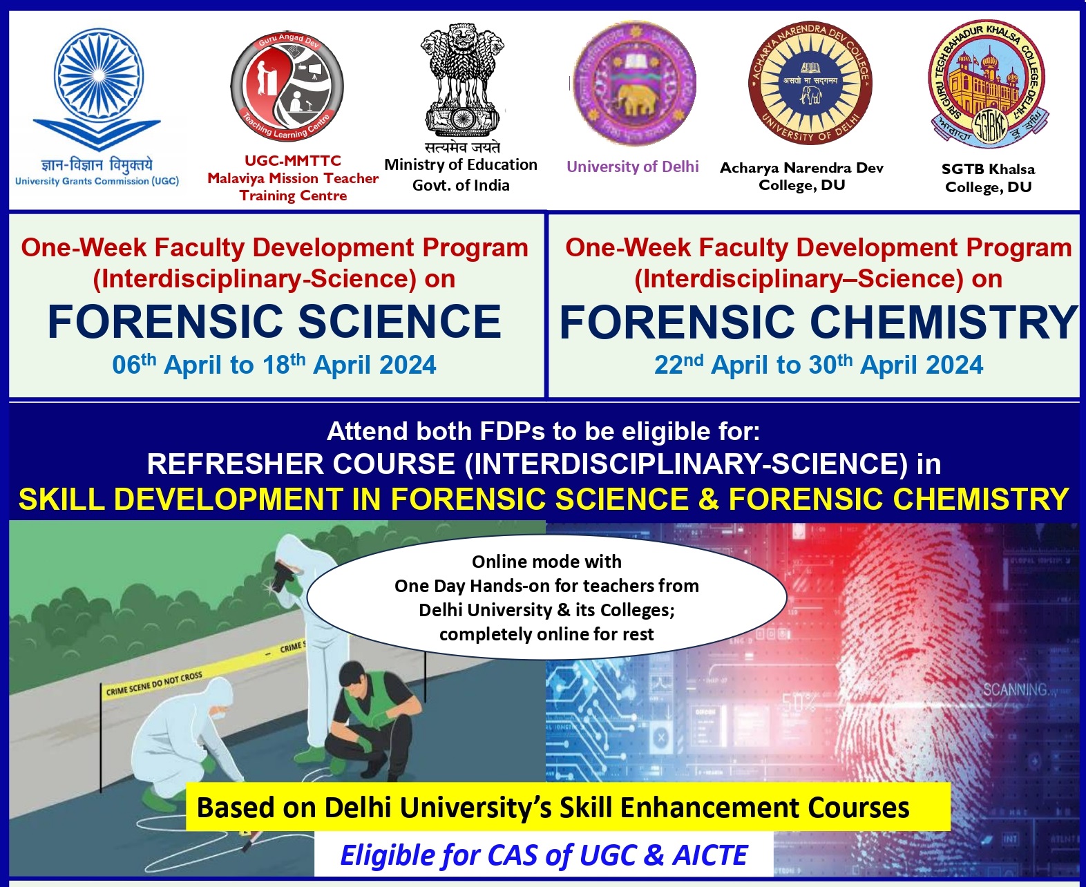 Course Image OFDP-FORENSIC SCIENCE (06 to 18 April 2024)