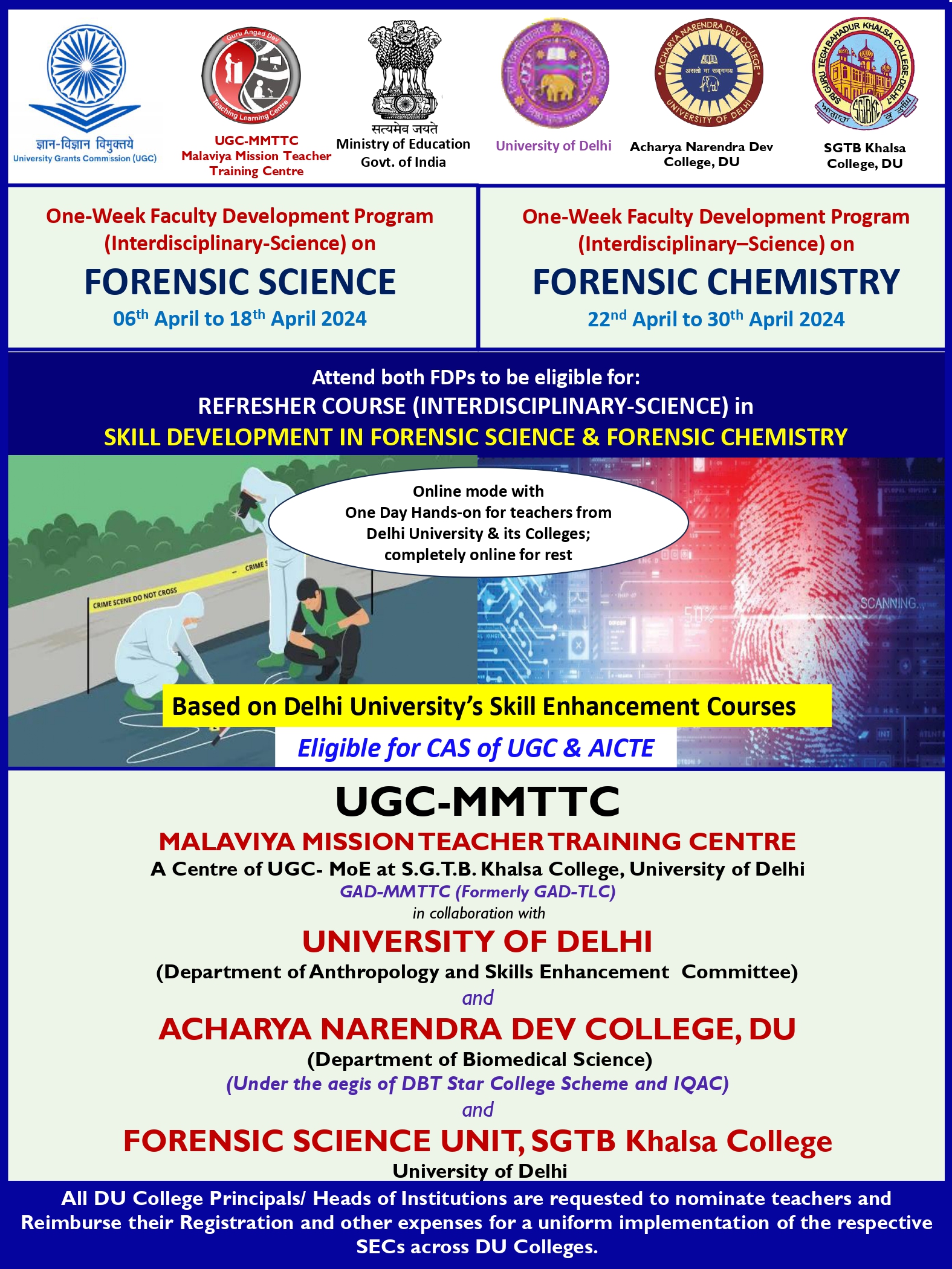 Course Image OFDP- FORENSIC CHEMISTRY (22nd April to 30th April 2024)