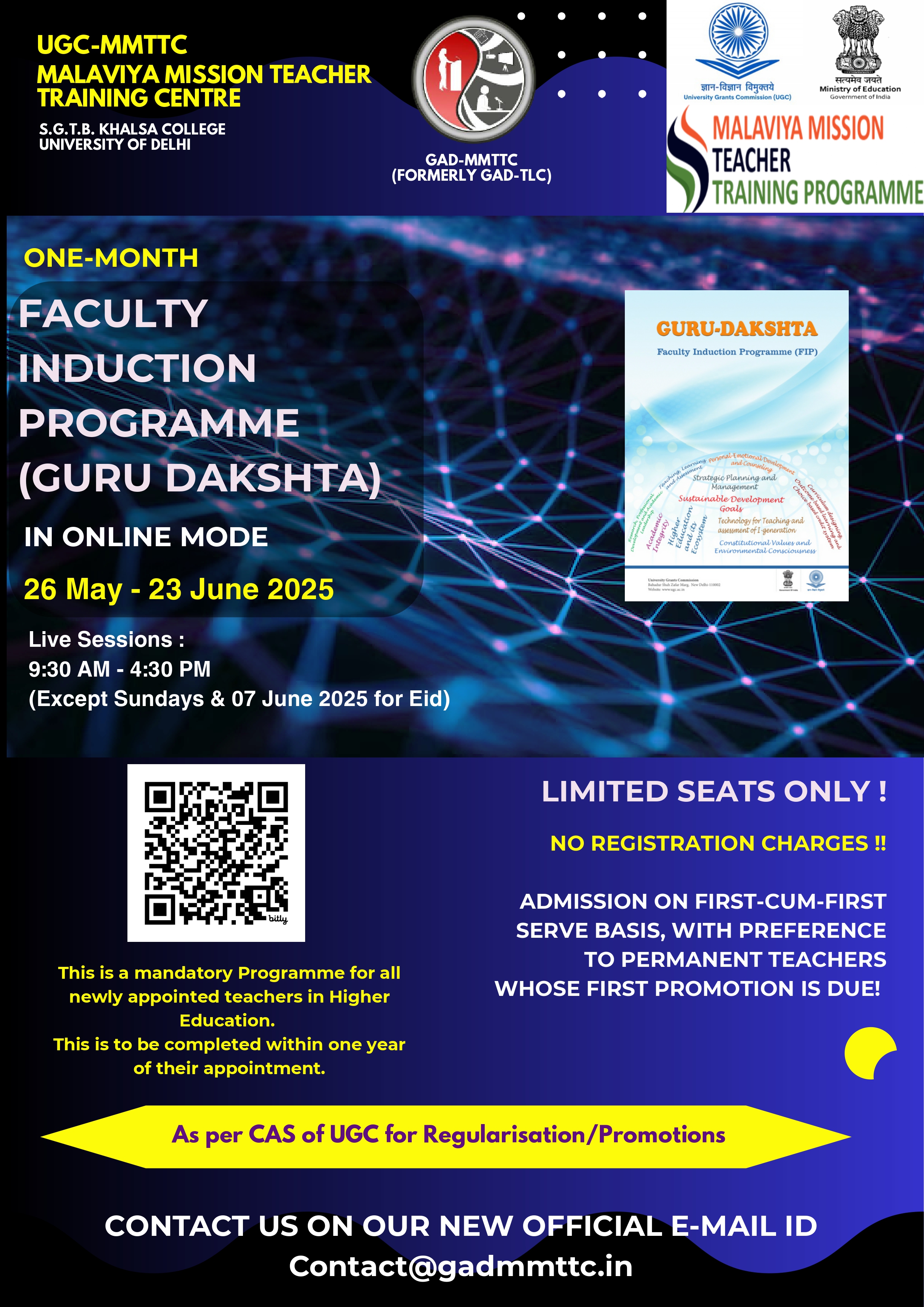 Course Image OFIP-003: “FACULTY INDUCTION PROGRAMME”