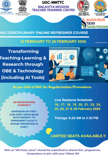 Course Image ORC-009 : Transforming Teaching-Learning & Research through OBE & Technology (including AI Tools)
